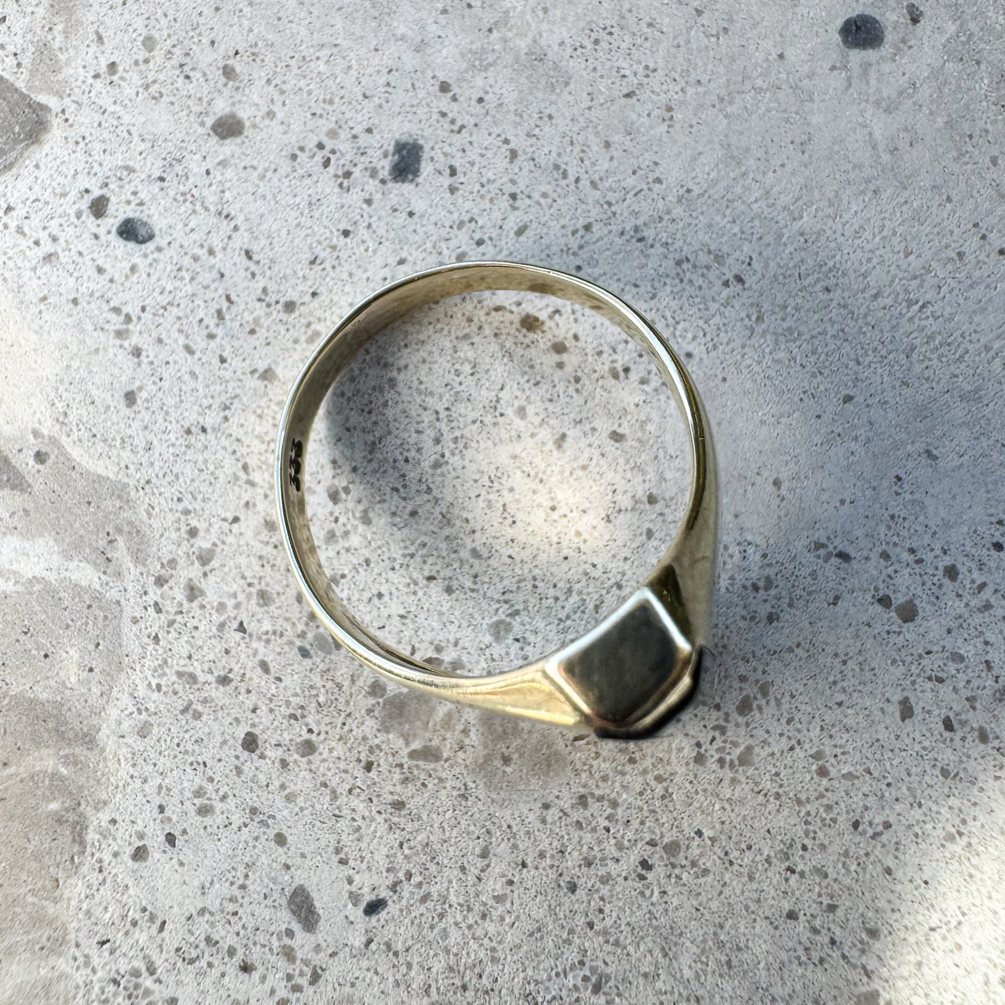 Modernist Tourmaline Ring | Yellow Gold | Size L